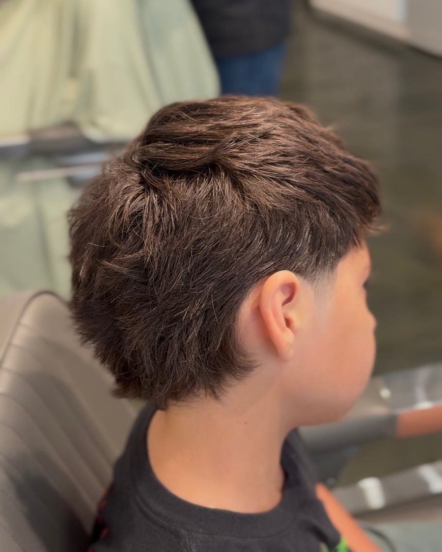 Textured mullet