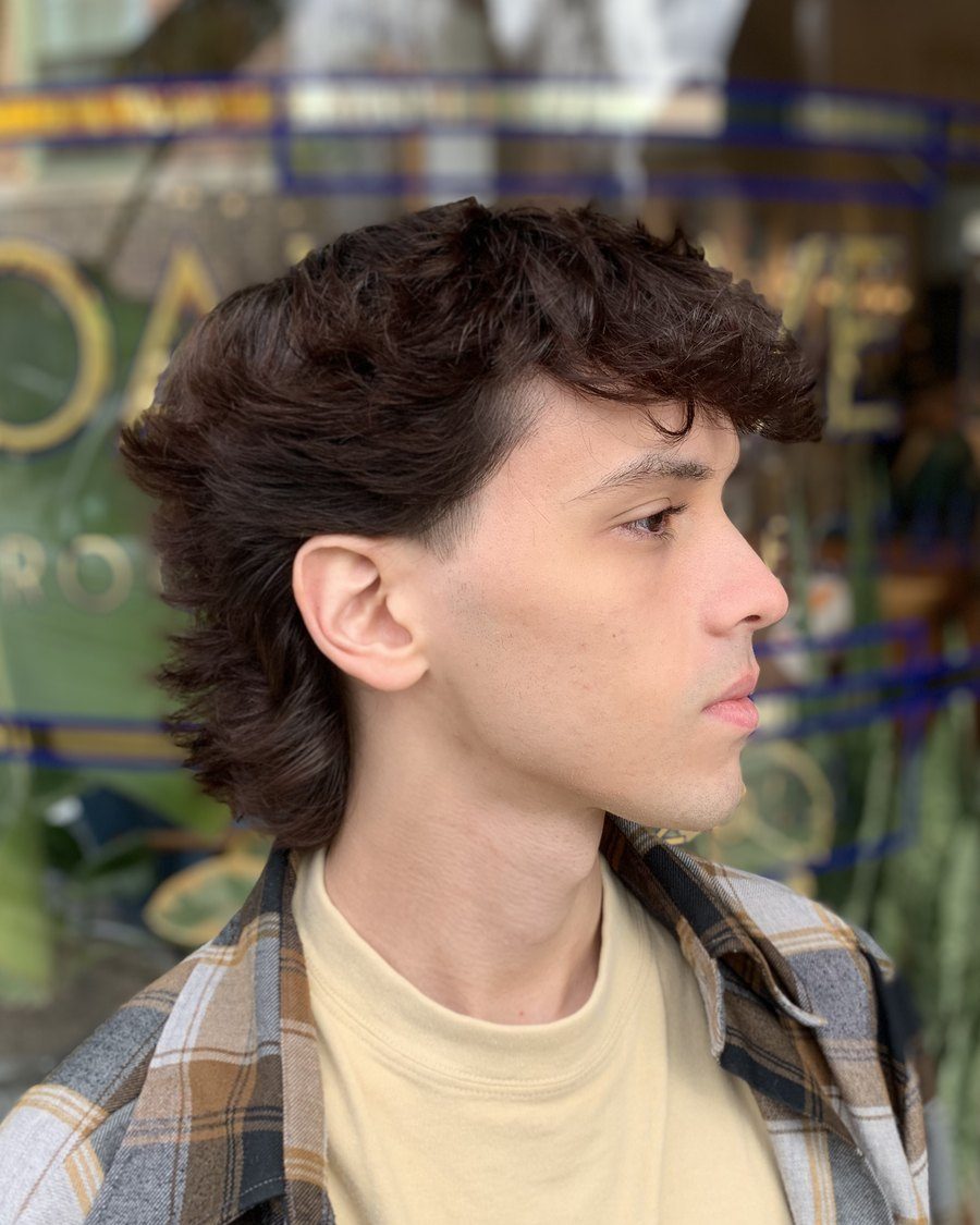 Long mullet, side profile